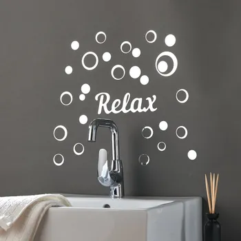 Samolepící dekorace 3Pagen Samolepka na zeď Relax