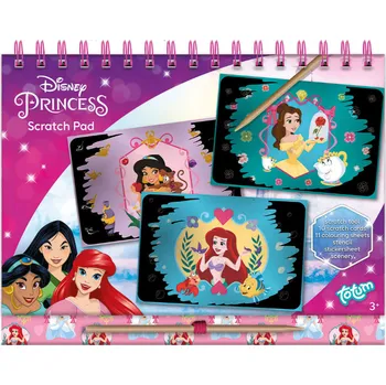 omalovánky Vyškrabovací omalovánky Disney Princess