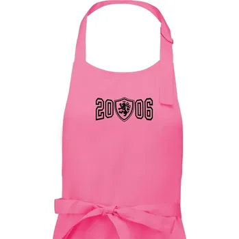 Kuchyňská zástěra Narozeninový motiv - znak - 2006 - Pánská zástěra na vaření - Univerzální velikost ( Růžová )
