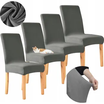 Prostěradlo Potah na židli meble odnowa šedý