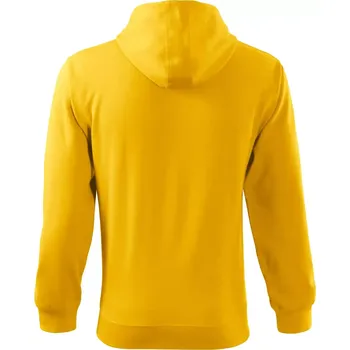 Pánská mikina BEZPOTISKU / bez potisku - Mikina s kapucí na zip trendy zipper - 3XL ( Žlutá )