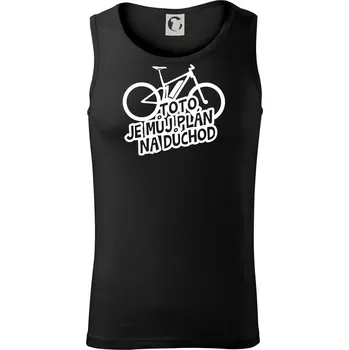 Pánské termoprádlo Ebike plán na důchod - Tílko pánské Core - S ( Černá )