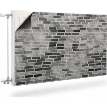 Obraz Magnetická podložka na radiátor, kryt 80 x 60 cm šedá