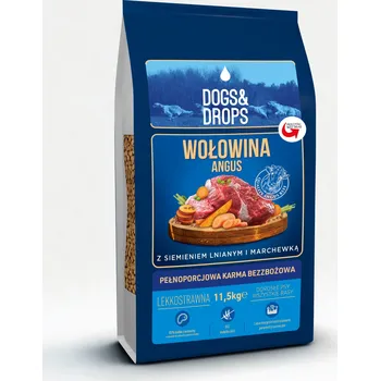 Krmivo pro psa Suché krmivo krmivo Dogs&Drops 11,5 kg