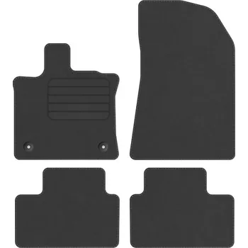 autokoberec Kobercové rohože Edecor velurové 4 ks