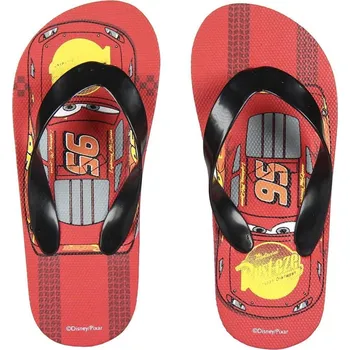 Chlapecká žabka ŽABKY CARS cer 3761 červené Velikost: 30-31