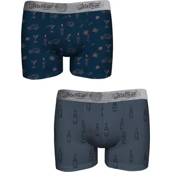 Boxerky Boxerky John Frank – bavlněné s elastanem, Dle obrázku M i321_123491-481047