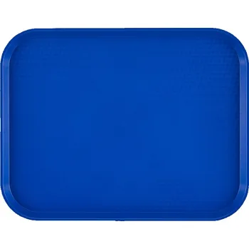 Cambro Polypropylenový tác fast food, střední, Cambro, modrý, Modrá, 300x410x(H)19mm