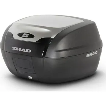 Zavazadlo na motocykl Vrchní kufr na motorku SHAD SH40 alu look D0B40200 SUZUKI GSX 750 F 1991-2006