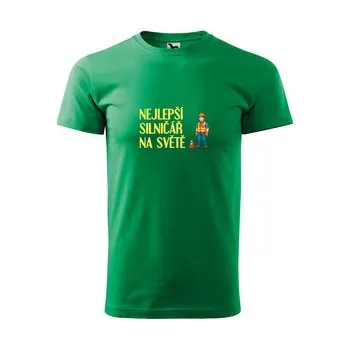 Pánská móda Tričko s potiskem Nejlepší silničář na světě: zelené 3XL