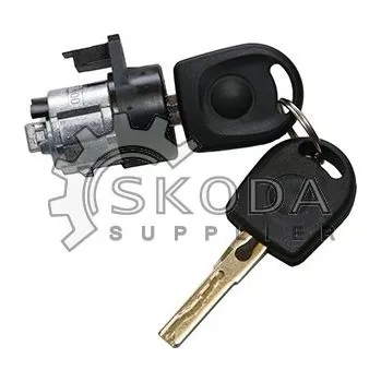 Klíč Vložka zámku spínací skříňky + 2 klíče UNIQUE 107905855CB