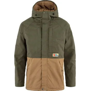 oudoor bunda pánská FJÄLLRÄVEN Vardag Lite Padded Jacket M Laurel Green-Buckwheat Brown - S