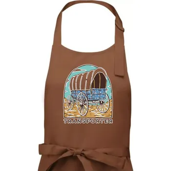 Kuchyňská zástěra Transporter - Pánská zástěra na vaření - Univerzální velikost ( Kakaová )