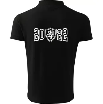 Pánská košile Narozeninový motiv - znak - 2022 - Polokošile pánská Pique Polo 203 - 4XL ( Černá )