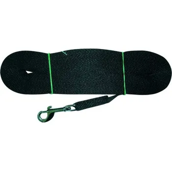 Vodítko pro psa Stopovačka popruh černá šířka 20 mm, délka 12 m