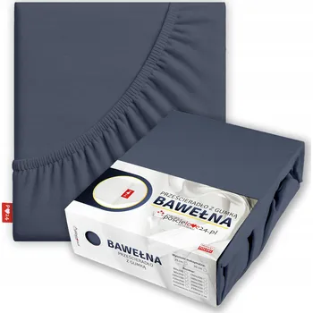 Prostěradlo Prostěradlo s gumou P24 bavlna 80 x 200 cm