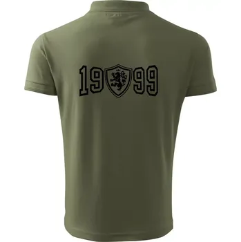 Pánská košile Narozeninový motiv - znak - 1999 - Polokošile pánská Pique Polo 203 - M ( Khaki )
