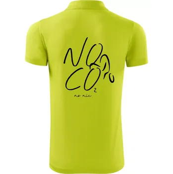 Pánská košile No co no nic kolo - Polokošile Victory sportovní (dresovina) - XL ( Limetková )