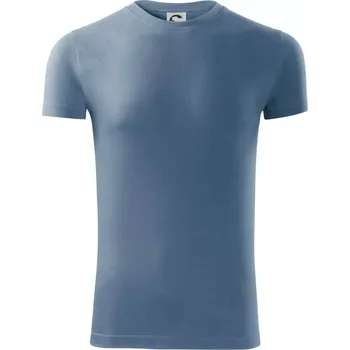 Pánské tričko BEZPOTISKU / bez potisku - Viper FIT - Pánské zúžené tričko - S ( Denim )