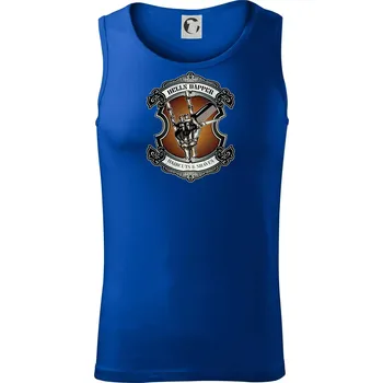 Hells dapper barbershop - Tílko pánské Core - L ( Královská modrá )