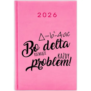 Kalendář Knižkový kalendář 2026 A5 FunnyCase modrý