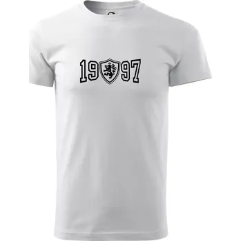Pánské tričko Narozeninový motiv - znak - 1997 - Triko extra velké (5-8XL) - 7XL ( Bílá )