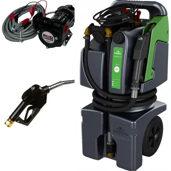 nádrž Mobilní nádrž na naftu KINGSPAN TrolleyMaster 60L s 12V čerpadlem, pistolí a hadicí