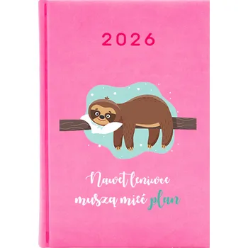 Kalendář Knižkový kalendář 2026 A5 růžový