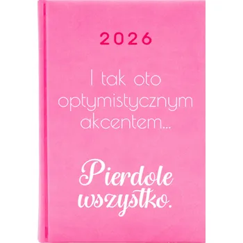 Kalendář Knižkový kalendář 2026 A5 růžový