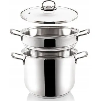 Hrnec Hrnec na vaření v páře, parní hrnec PREMIUM 5 l, indukce, plyn