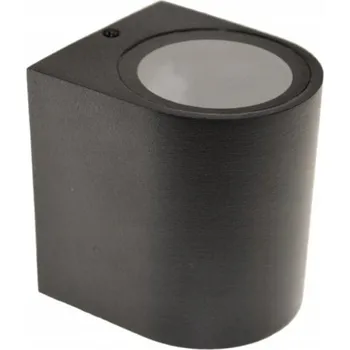 Venkovní osvětlení Venkovní nástěnné svítidlo fasádní Morti 1x GU10 LED černé IP44