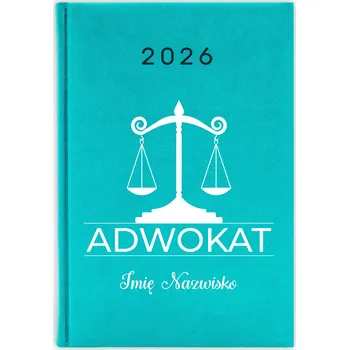 Kalendář Knižkový kalendář 2026 A5 FunnyCase modrý