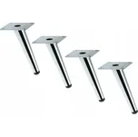 NOHY K NÁBYTKU 150 mm CHROMOVÉ, NOHA / PATKA PRO POHOVKY, SEDACÍ SOUPRAVY, NÁBYTEK A SKŘÍŇKY