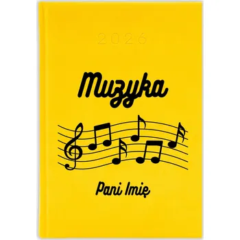 Diář Knižní diář 2026 A5 FunnyCase žlutý