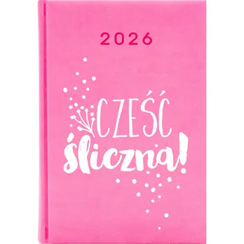 Kalendář Knižkový kalendář 2026 A5 Cute Cups růžový