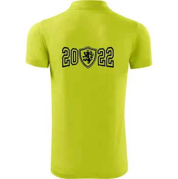 Pánská košile Narozeninový motiv - znak - 2022 - Polokošile Victory sportovní (dresovina) - S ( Limetková )