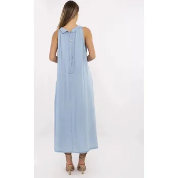 Dámské šaty Dámské modré šaty od FPrice, jedna velikost i523_5906694040535