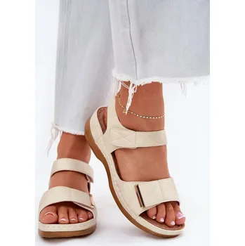 Dámské sandále Sandály na suchý zip z ekokože Step in style, 39 i240_212582_2:39