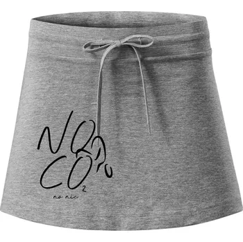 Dámská sukně No co no nic kolo - Sportovní sukně - two in one - XS ( Tmavě šedý melír )