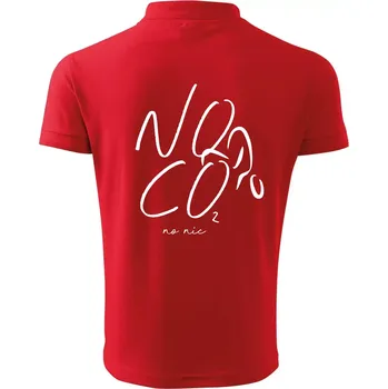Pánská košile No co no nic kolo - Polokošile pánská Pique Polo 203 - 2XL ( Červená )
