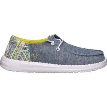 Dámské tenisky Dámská volnočasová obuv HEY DUDE WENDY FUNK SURF BAJA 37 Modrá, Mix