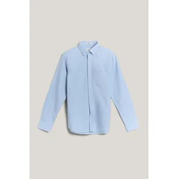 Pánské oblečení KOŠILE GANT REG OXFORD DOBBY DOT SHIRT LIGHT BLUE