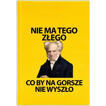 Diář Knižní diář 2026 A5 FunnyCase žlutý