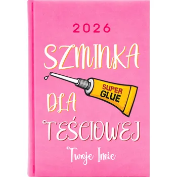 Kalendář Knižkový kalendář 2026 A5 Cute Cups růžový