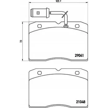 Posilovač řízení BREMBO BRZDOVÉ DESTIČKY ALFA ROMEO AR 8 2.4 TD (28
