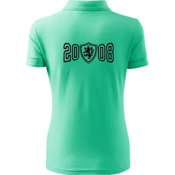 Narozeninový motiv - znak - 2008 - Polokošile dámská Pique Polo - XL ( Mátová )