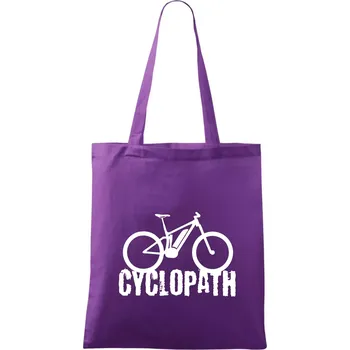 Cyclopath ebike - Taška bavlněná - 42 x 38 cm ( Fialová )