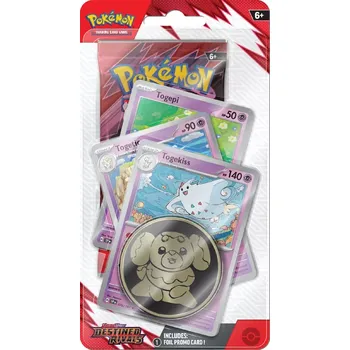 Sběratelská karetní hra Pokémon TCG SV10 Destined Rivals Premium Checklane Blister Togekiss