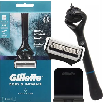 Holicí strojek Gillette Body s náhradní hlavicí, zelený