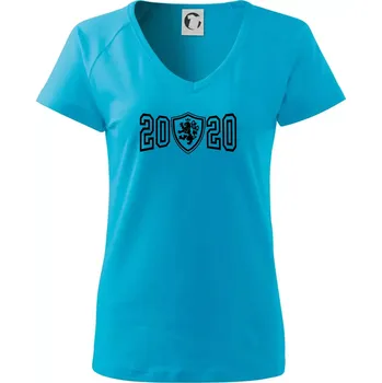 Dámské tričko Narozeninový motiv - znak - 2020 - Tričko dámské Dream - 3XL ( Světlý tyrkys )